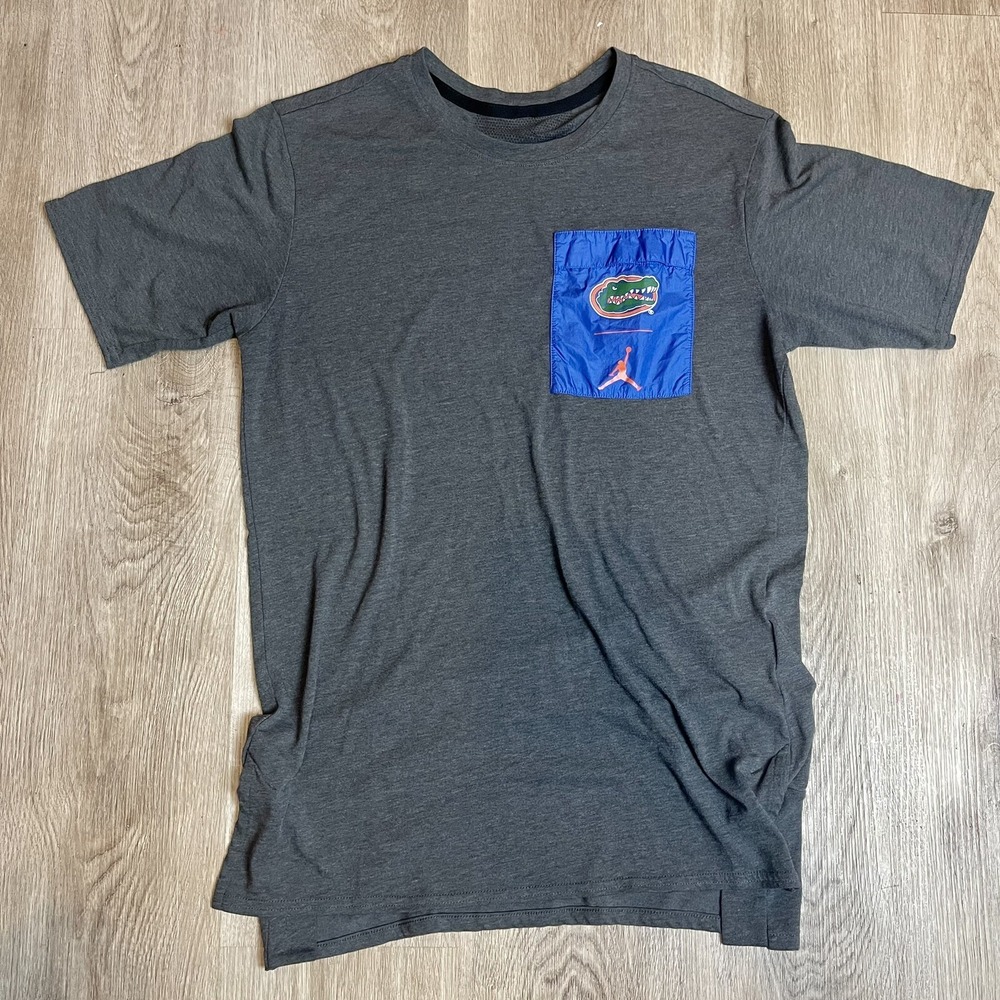 NIKE Florida Gators Shirt Men's Medium JORDAN Jumpman Tech Cool